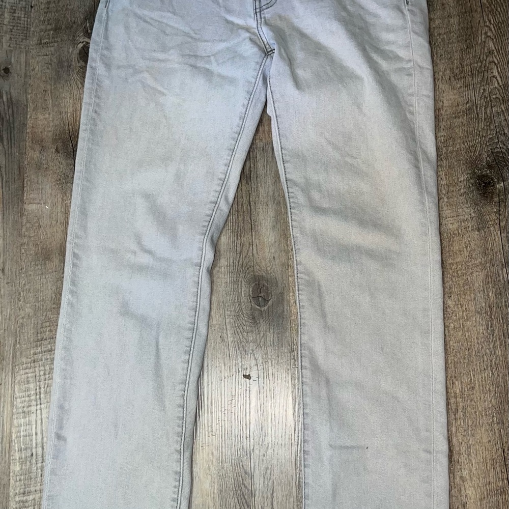 Levi's 511 90’s Capital E Light Gray Denim Jeans